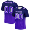 Custom Black Purple Fade Fashion Purple Personalized Authentic Football Jersey FBJ02-bc0f0d0