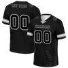 Custom Black Sleeve Stripes Black Personalized Authentic Football Jersey FBJ02-bc0f0dc