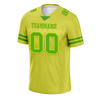 Custom Yellow Sleeve Stripes Green Personalized Authentic Football Jersey FBJ02-bc0f0d9