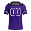 Custom Purple Sleeve Stripes Purple Personalized Authentic Football Jersey FBJ02-bc0f0ea