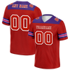 Custom Red Sleeve Stripes Red Personalized Authentic Football Jersey FBJ02-bc0f0e9