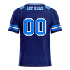 Custom Blue Sleeve Stripes Blue Personalized Authentic Football Jersey FBJ02-bc0f0fc