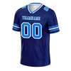 Custom Blue Sleeve Stripes Blue Personalized Authentic Football Jersey FBJ02-bc0f0fc