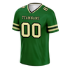 Custom Green Sleeve Stripes Yellow Personalized Authentic Football Jersey FBJ02-bc0f0f9