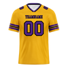 Custom Yellow Sleeve Stripes Purple Personalized Authentic Football Jersey FBJ02-bc0f07c