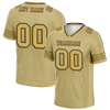 Custom Yellow Sleeve Stripes Yellow Personalized Authentic Football Jersey FBJ02-bc0f080