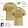 Custom Yellow Sleeve Stripes Yellow Personalized Authentic Football Jersey FBJ02-bc0f080