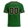 Custom Green Sleeve Stripes Black Personalized Authentic Football Jersey FBJ02-bc0f08e