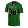 Custom Green Sleeve Stripes Black Personalized Authentic Football Jersey FBJ02-bc0f08e