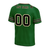 Custom Green Sleeve Stripes Black Personalized Authentic Football Jersey FBJ02-bc0f08e