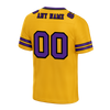 Custom Yellow Sleeve Stripes Purple Personalized Authentic Football Jersey FBJ02-bc0f08f