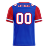 Custom Blue Red Two Tone White Personalized Authentic Football Jersey FBJ02-bc0f09d