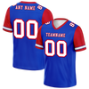 Custom Blue Red Two Tone White Personalized Authentic Football Jersey FBJ02-bc0f09d