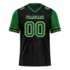 Custom Black Green Two Tone Green Personalized Authentic Football Jersey FBJ02-bc0f097