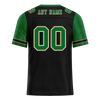 Custom Black Green Two Tone Green Personalized Authentic Football Jersey FBJ02-bc0f097