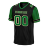 Custom Black Green Two Tone Green Personalized Authentic Football Jersey FBJ02-bc0f097