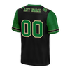 Custom Black Green Two Tone Green Personalized Authentic Football Jersey FBJ02-bc0f097