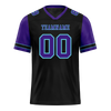 Custom Black Purple Two Tone Purple Personalized Authentic Football Jersey FBJ02-bc0f099