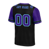 Custom Black Purple Two Tone Purple Personalized Authentic Football Jersey FBJ02-bc0f099