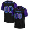 Custom Black Purple Two Tone Purple Personalized Authentic Football Jersey FBJ02-bc0f099