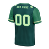 Custom Green Two Tone Pink Personalized Authentic Football Jersey FBJ02-bc0fa0b