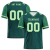 Custom Green Two Tone Pink Personalized Authentic Football Jersey FBJ02-bc0fa0b