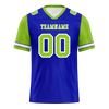 Custom Blue Green Two Tone Green Personalized Authentic Football Jersey FBJ02-bc0fa0c