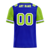 Custom Blue Green Two Tone Green Personalized Authentic Football Jersey FBJ02-bc0fa0c