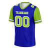 Custom Blue Green Two Tone Green Personalized Authentic Football Jersey FBJ02-bc0fa0c