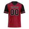 Custom Brown Black Two Tone Black Personalized Authentic Football Jersey FBJ02-bc0fa0d