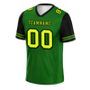 Custom Green Black Two Tone Yellow Personalized Authentic Football Jersey FBJ02-bc0fa0e