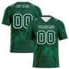 Custom Green Graffiti Pattern Green Personalized Authentic Football Jersey FBJ02-bc0fabb