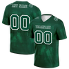 Custom Green Graffiti Pattern Green Personalized Authentic Football Jersey FBJ02-bc0fabb