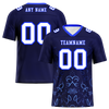 Custom Black Graffiti Pattern White Personalized Authentic Football Jersey FBJ02-bc0fabd