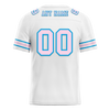 Custom White Graffiti Pattern Pink Personalized Authentic Football Jersey FBJ02-bc0fac7