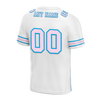 Custom White Graffiti Pattern Pink Personalized Authentic Football Jersey FBJ02-bc0fac7