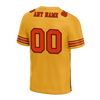 Custom Yellow Graffiti Pattern Orange Personalized Authentic Football Jersey FBJ02-bc0fad8