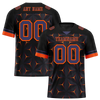 Custom Black Orange 3D Pattern Purple Personalized Authentic Football Jersey FBJ02-bc0faed