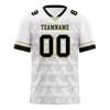 Custom White 3D Pattern Black Personalized Authentic Football Jersey FBJ02-bc0faee