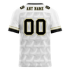 Custom White 3D Pattern Black Personalized Authentic Football Jersey FBJ02-bc0faee