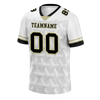 Custom White 3D Pattern Black Personalized Authentic Football Jersey FBJ02-bc0faee