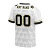 Custom White 3D Pattern Black Personalized Authentic Football Jersey FBJ02-bc0faee