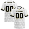 Custom White 3D Pattern Black Personalized Authentic Football Jersey FBJ02-bc0faee