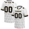 Custom White 3D Pattern Black Personalized Authentic Football Jersey FBJ02-bc0faee