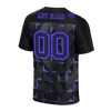 Custom Black 3D Pattern Purple Personalized Authentic Football Jersey FBJ02-bc0faef