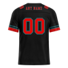 Custom Black 3D Pattern Red Personalized Authentic Football Jersey FBJ02-bc0faf0