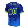 Custom Blue 3D Pattern Blue Personalized Authentic Football Jersey FBJ02-bc0fafb