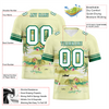 Custom Yellow Hawaii White Personalized Authentic Football Jersey FBJ02-bc0fa89