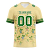 Custom Yellow Hawaii Green Personalized Authentic Football Jersey FBJ02-bc0fa9b