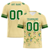 Custom Yellow Hawaii Green Personalized Authentic Football Jersey FBJ02-bc0fa9b